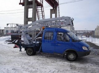 Автогидроподъемник АГП ПМС-212-02 на шасси ГАЗ-33032