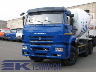 Автобетоносмеситель 58148W на шасси КАМАЗ-6520