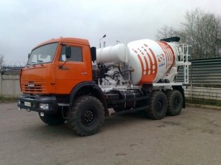 Автобетоносмеситель 58146Р на шасси КАМАЗ-43118